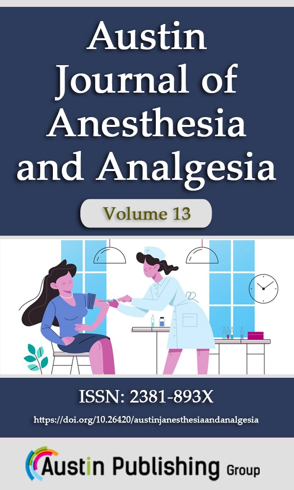 Austin Journal of Anesthesia and Analgesia